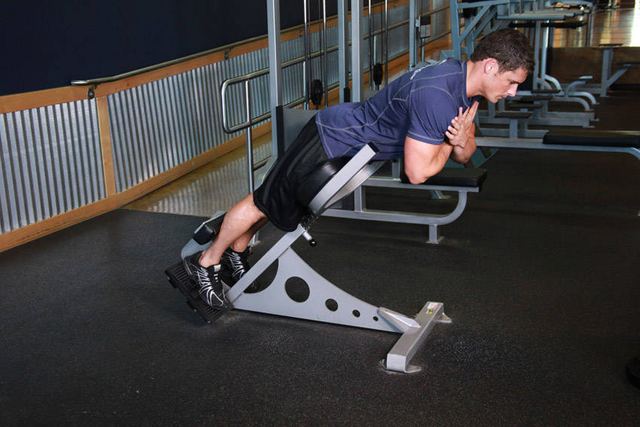 Back Extensions – start position