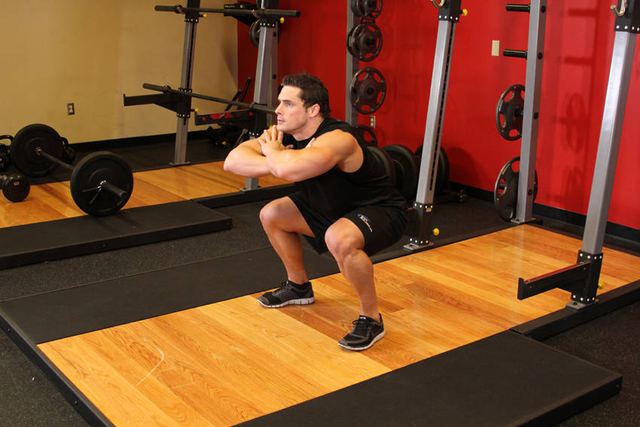 Jump Squats – start position