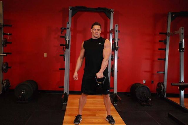 Kettlebell Swings – start position