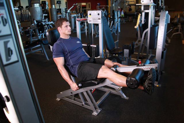 Leg Extensions – end position