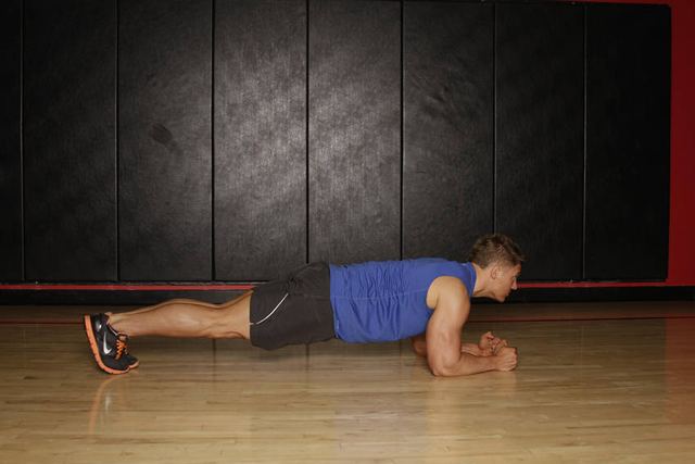 Plank – end position